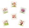 Big Mos Toys 72 Pack Spring and Summer Assorted Design Temporary Tattoos